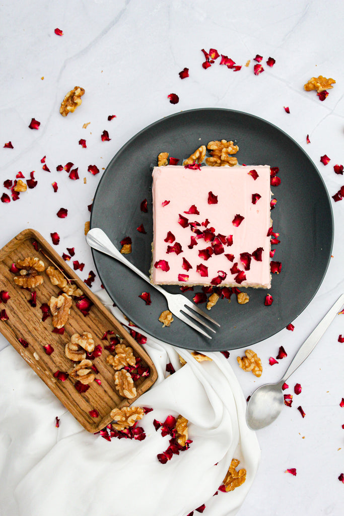 Rose Tres Leches cake