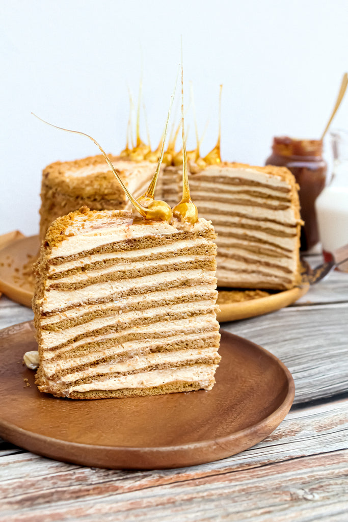 Dulce De Leche Honey Cake